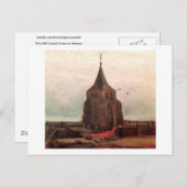 Oude kerktoren van Nuenen Van Gogh Fine Art Briefkaart (Voorkant / Achterkant)