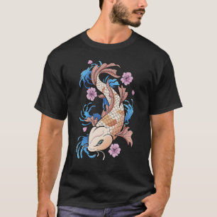 Oude Kersenbloesem I Japanse Vis I Koi Karper T-shirt