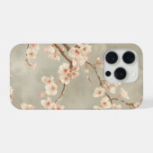 Oude Kersenbloesem Sakura Tak iPhone Hoesje (Achterkant horizontaal)