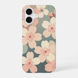 Oude Kersenbloesems iPhone 16 Hoesje