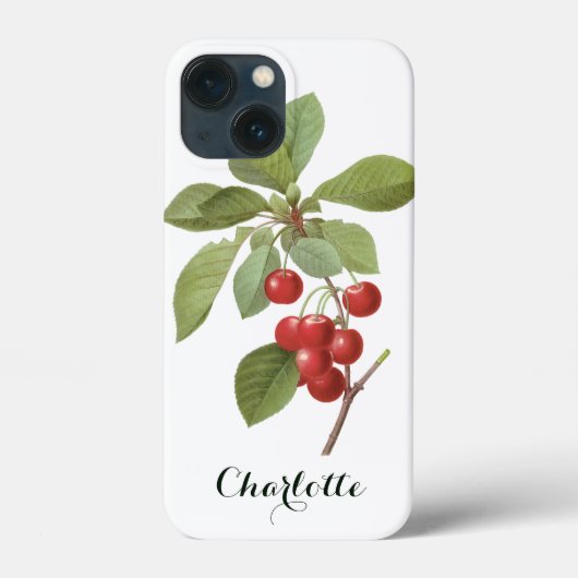 Oude kersenvoedsel, kersen van Redoute Case-Mate iPhone Case (Achterkant)