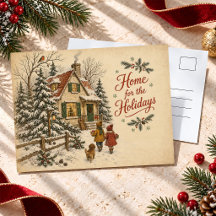 Oude Kerst Cottage Thuis voor de Feestdagen