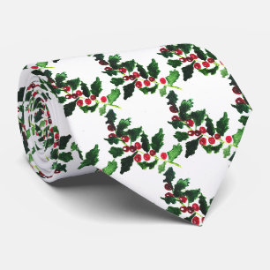 Oude Kerst Holly Kerst Oude Favorieten Rood Festie Stropdas