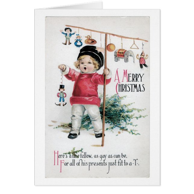 Oude kerst, kind (Voorkant)