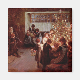 Oude kerst magneet