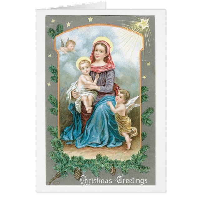 Oude kerst, Mary (Voorkant)