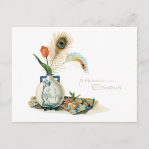 Oude kerst, oosterse stijl feestdagenkaart