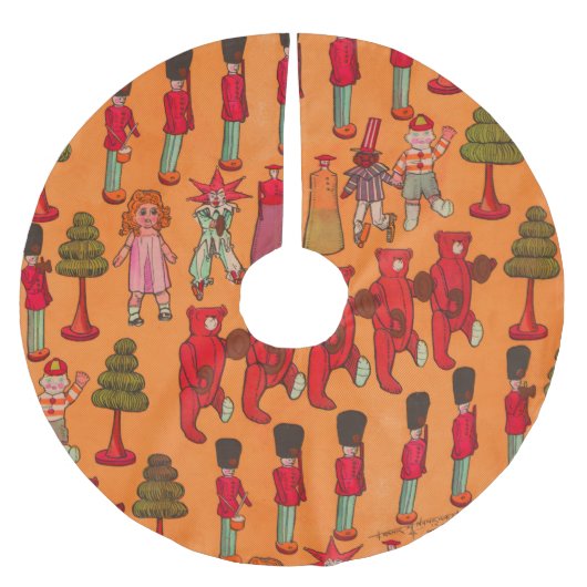 Oude Kerst Parade 1907 Puck Magazine Kerstboom Rok (Voorkant)