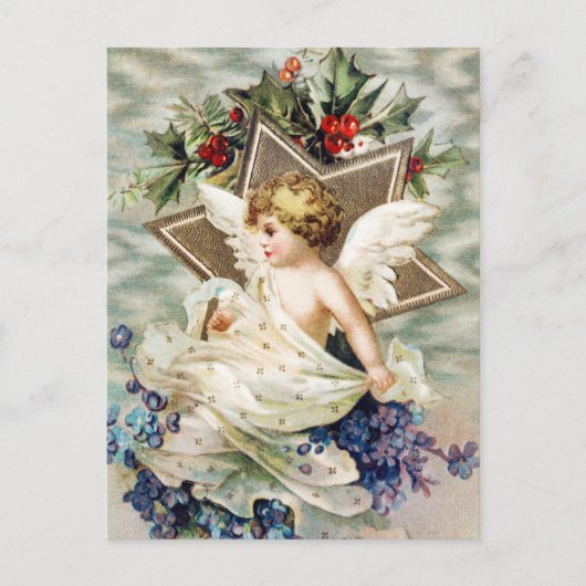 Oude Kerst Postkaart (Voorkant)