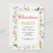 Oude Kerst Uitnodiging (Voorkant)