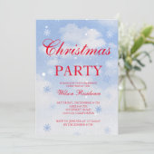 Oude Kerst Uitnodiging (Staand voorkant)