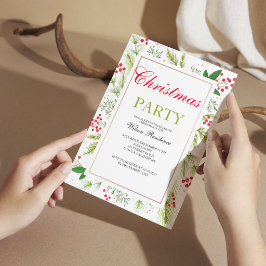 Oude Kerst Uitnodiging