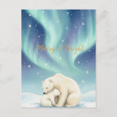 Oude kerstansichtkaart briefkaart (Voorkant)