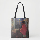 Oude Kerstavond door Jessie Willcox Smith Tote Bag (Voorkant)