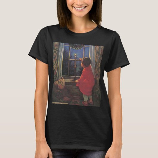 Oude Kerstavond van Jessie Willcox Smith T-shirt (Voorkant)