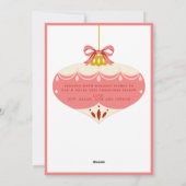 Oude kerstballen in pasteltinten | Foto Feestdagenkaart (Achterkant)