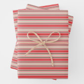 Oude kerstbandroze met fashioned Retro Inpakpapier Vel (In situ)