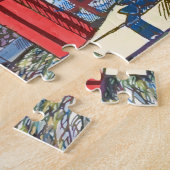 Oude kerstboom legpuzzel (Zijkant)