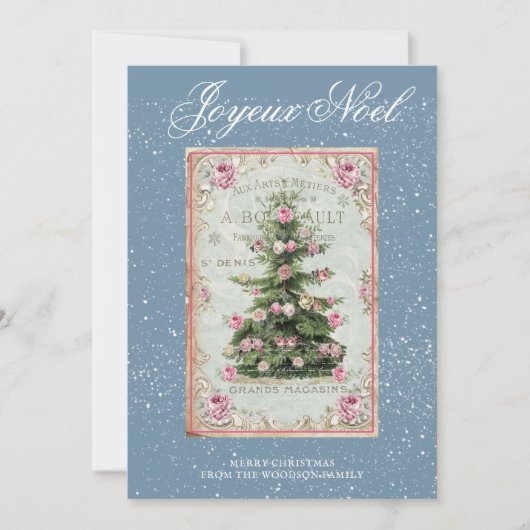 Oude Kerstboom Winter (Voorkant)