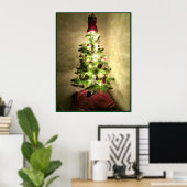 Oude kerstboomposter poster (Thuiskantoor)