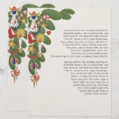 Oude Kerstboomtak met engel, links (Voorkant / Achterkant)