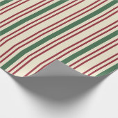 Oude kerstcadeaupapier met kerstcadeaus cadeaupapier (Hoek)