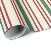 Oude kerstcadeaupapier met kerstcadeaus cadeaupapier (Rol Hoek)