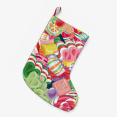 Oude kerstcadeautjes Snoep stoppen Kleine Kerstsok (Voorkant (Hangend))