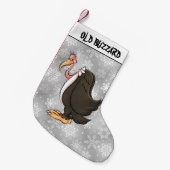 Oude kerstfeestdag in Buzzard Kleine Kerstsok (Voorkant (Hangend))