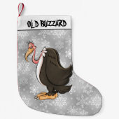 Oude kerstfeestdag in Buzzard Kleine Kerstsok (Voorkant)