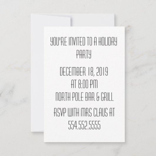 Oude kerstfeestdag kerstmis met kerstmis kaart (Achterkant)