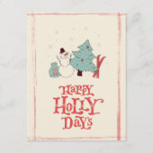 Oude Kerstkaart (Voorkant)