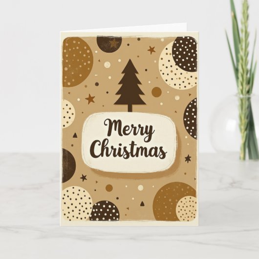 Oude Kerstkaart Kaart (Voorkant)