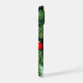 Oude Kerstkat iPhone 15 Case (Rechterkant)