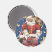 Oude Kerstman, Het was de Nacht voor Kerstmis Magneet (Voorkant / Achterkant)