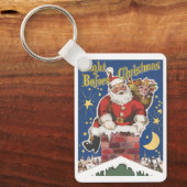 Oude Kerstman, Het was de Nacht voor Kerstmis Sleutelhanger (Voorkant)