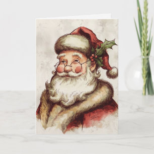 Oude Kerstman Kaart
