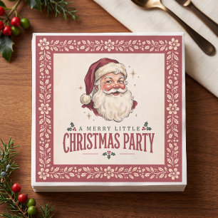 Oude Kerstman Kerstfeest Servet