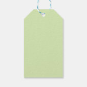 Oude Kerstman Kerstmis Victoriaans Vakantie Boom Cadeaulabel (Achterkant)