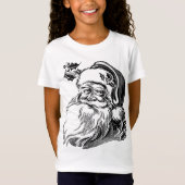 Oude  kerstman met Fashioned T-shirt (Voorkant)