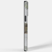 Oude kerstman met kinderen voor een kerk Case-Mate iPhone case (Achterkant / Rechts)