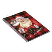 Oude Kerstman Notitieboek (Rechterzijde)