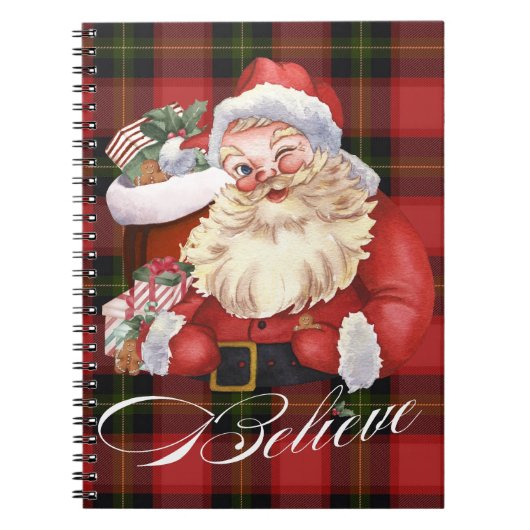 Oude Kerstman Notitieboek (Voorkant)
