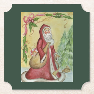 Oude Kerstman Onderzetters