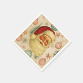 Oude kerstman papieren servetten (Hoek)