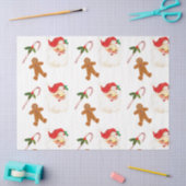 Oude Kerstman Patronen Decoupage Vloeipapier Tissuepapier (Craft)