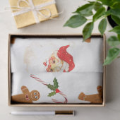 Oude Kerstman Patronen Decoupage Vloeipapier Tissuepapier (Geschenk)