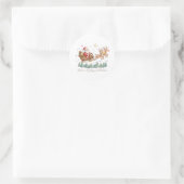 Oude Kerstman Stickers (Tas)