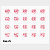Oude Kerstman Stickers (Vel)
