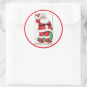 Oude Kerstman Stickers  (Tas)